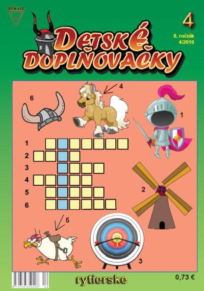 Detské doplňovačky 4/10 rytierske (Mlčochová, Jela)