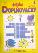 Detské doplňovačky 4/07 vesmírne