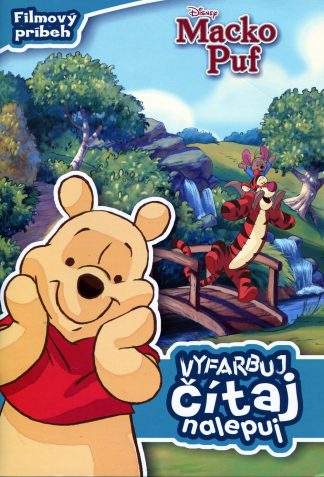 Macko Puf: Filmový príbeh (Vyfarbuj, čítaj, nalepuj!)