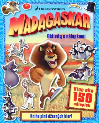 Madagaskar - Aktivity s nálepkami