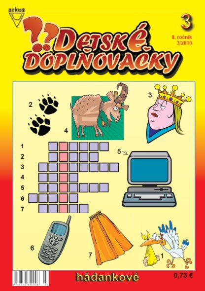 Detské doplňovačky 3/10 hádankové (Mlčochová, Jela)