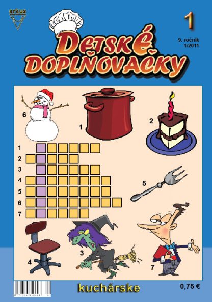 Detské doplňovačky 1/2011 kuchárske