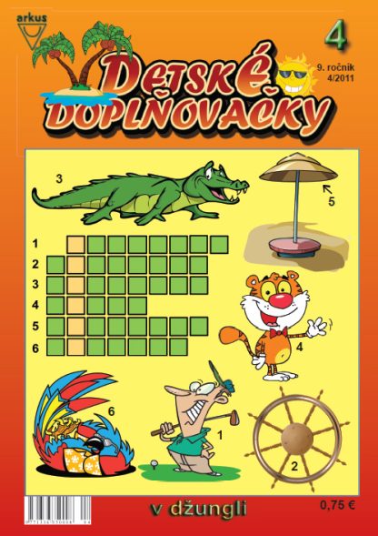 Detské doplňovačky 4/2011 v džungli