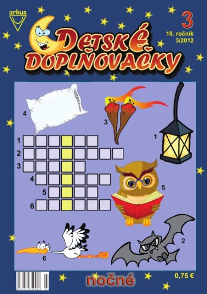 Detské doplňovačky 3/12 nočné (Mlčochová, Jela)