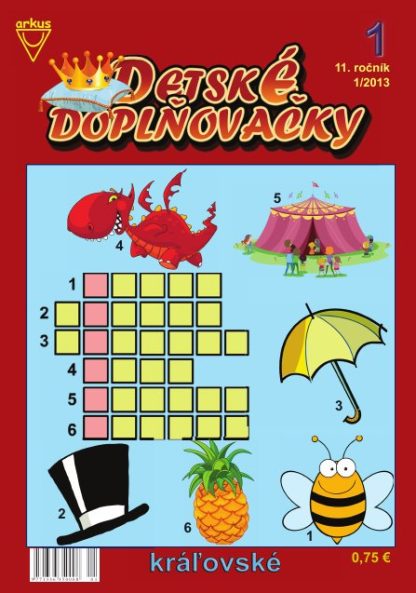 Detské doplňovačky 1/13 kráľovské (Mlčochová, Jela)
