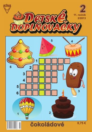 Detské doplňovačky 2/13 čokoládové
