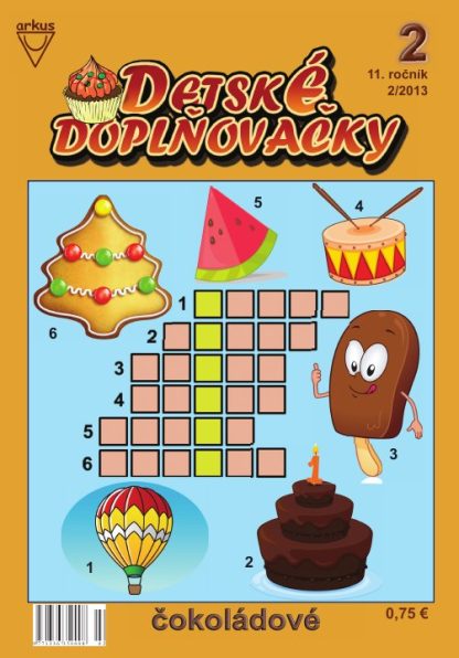 Detské doplňovačky 2/13 čokoládové