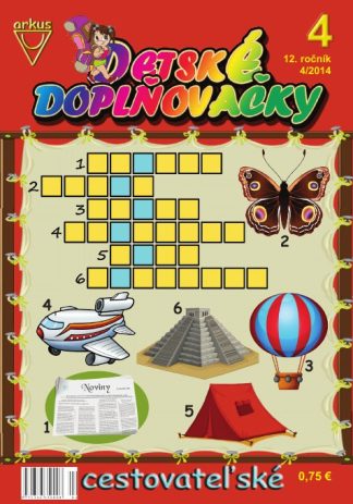 Detské doplňovačky 4/14 cestovateľské