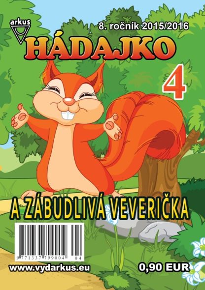 Hádajko 4/16 a zábudlivá veverička