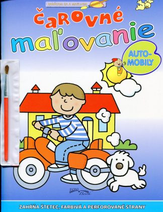 Čarovné maľovanie - automobily