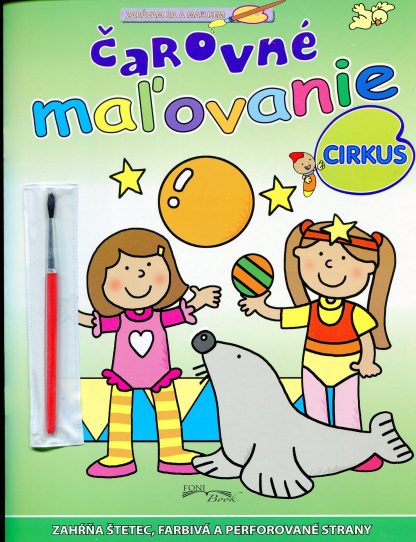Čarovné maľovanie - cirkus