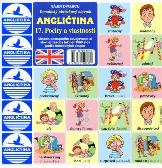 Pexeso Angličtina - Pocity a vlastnosti