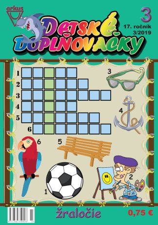 Detské doplňovačky 3/19 žraločie