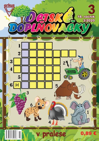 Detské doplňovačky 3/20 v pralese (Mlčochová, Jela)
