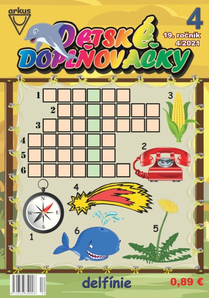 Detské doplňovačky 4/21 delfínie