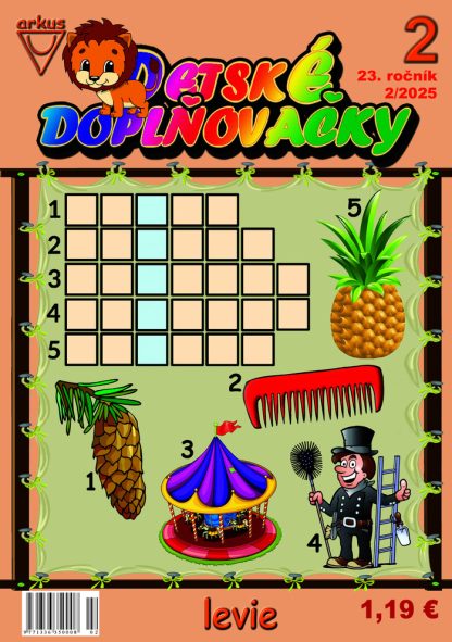 Detské doplňovačky 2/25 levie (Mlčochová, Jela)