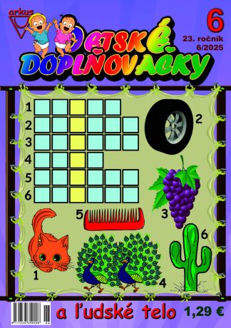 Detské doplňovačky 6/25 a ľudské telo