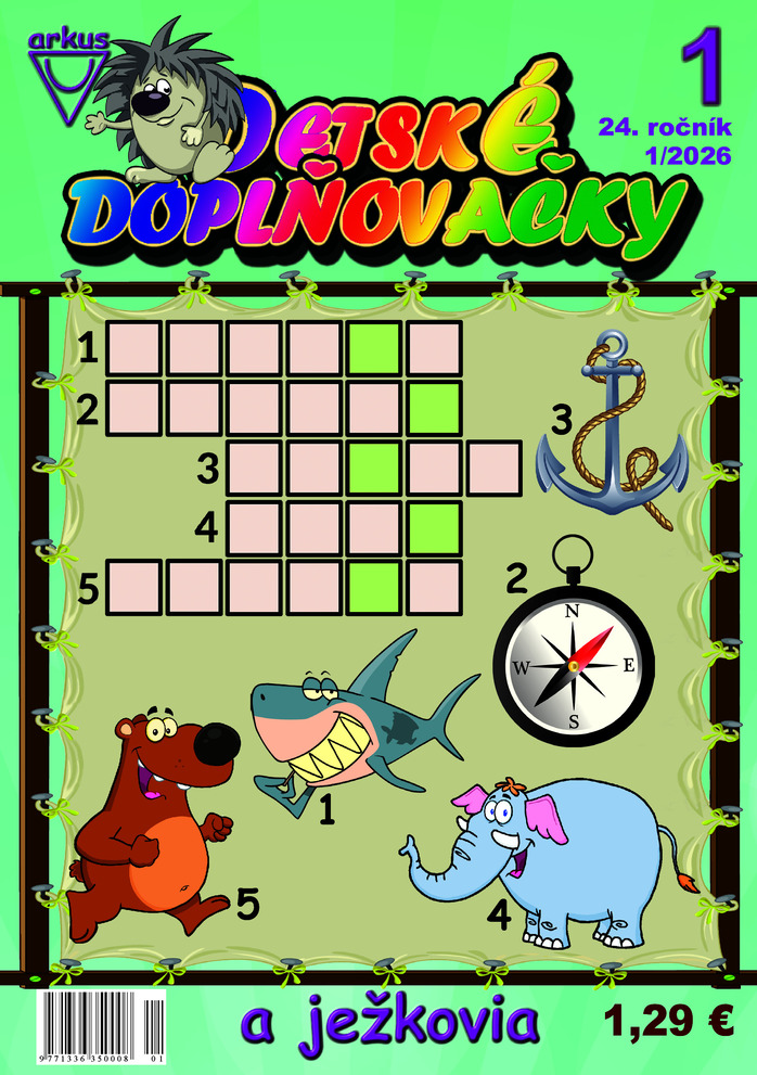 Detské doplňovačky 1/26 a ježkovia