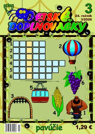 Detské doplňovačky 3/26 pavúčie